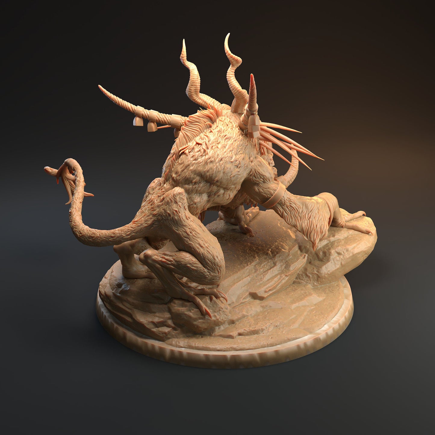 Zaeri, Savanna Demon by Dragon Trappers Lodge | Unpainted