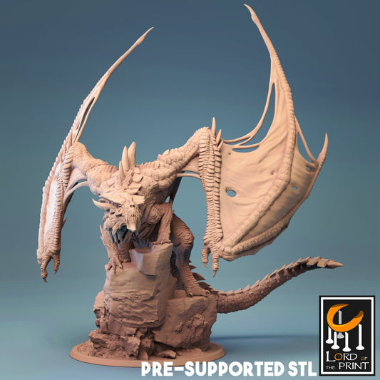 Magma Dragons by Rescale Miniatures | Unpainted