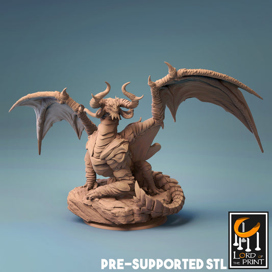 Cloud Dragons by Rescale Miniatures | Unpainted