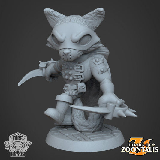 Fox Warriors by Dice Heads | Unpainted