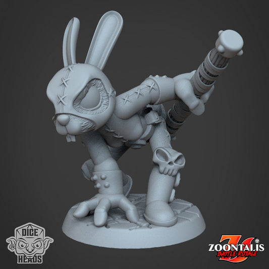 Rabbit Warriors by Dice Heads | Unpainted