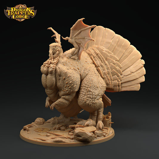 The Autumn Dragurkey by Dragon Trappers Lodge | Unpainted