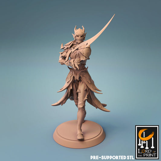 Elven Swordsmen by Rescale Miniatures | Unpainted