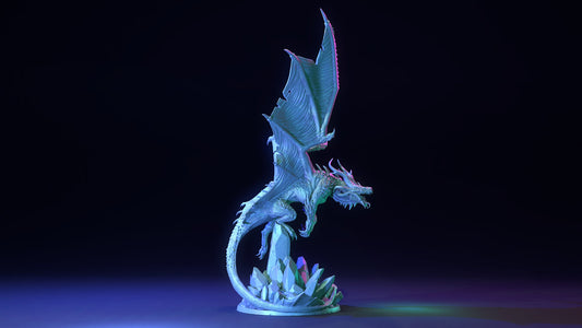 Ice Dragon by Dragon Trappers Lodge | Unpainted