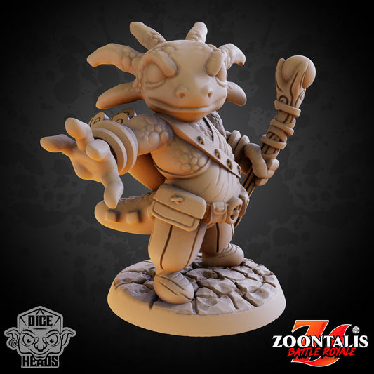 Axolotl Guild by Dice Heads | Unpainted