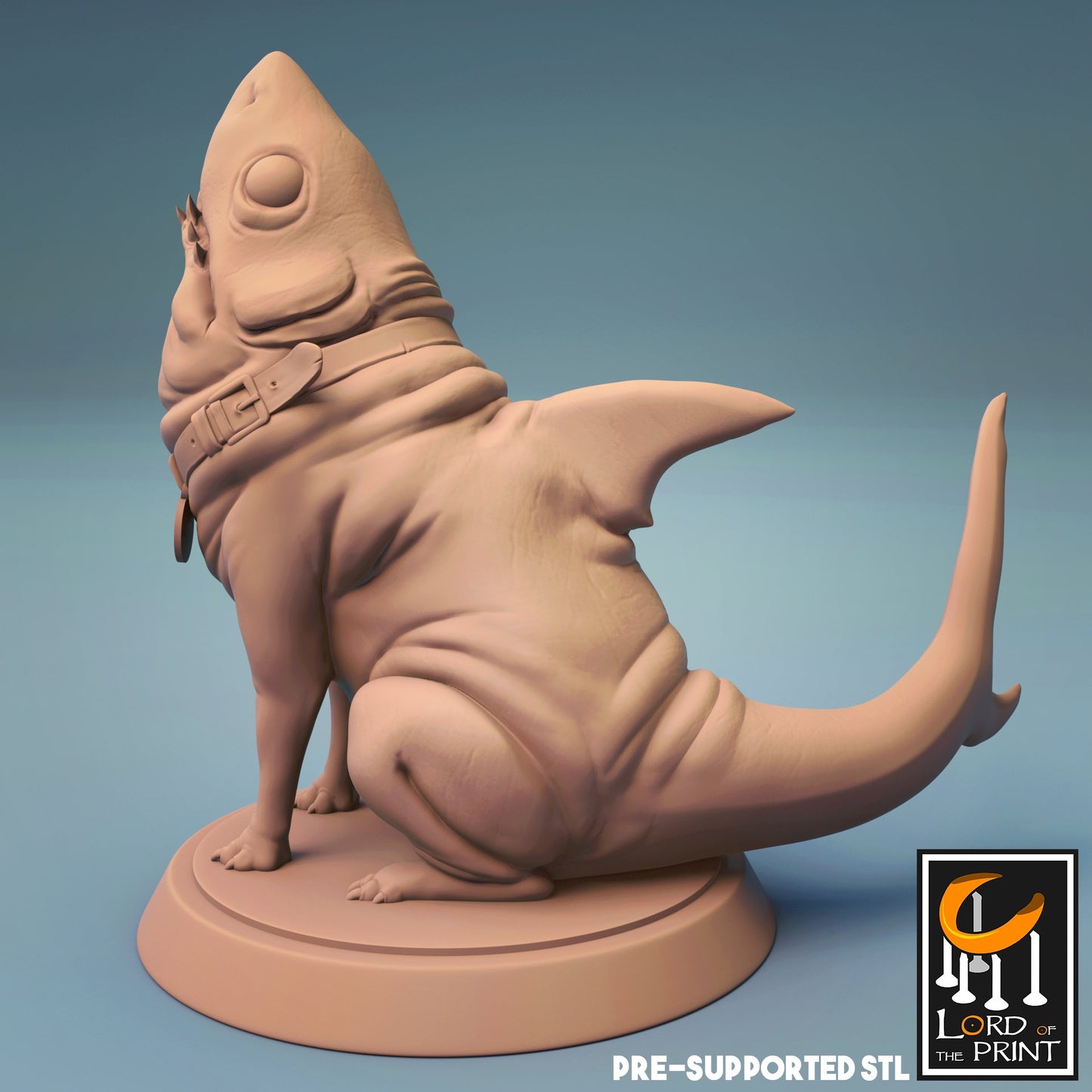 Max, Shark pup by Rescale Miniatures | Unpainted