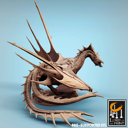 Vouivre Matriarch by Rescale Miniatures | Unpainted