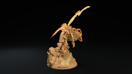 Old Bessie the Train Dragon by Dragon Trappers Lodge | Unpainted