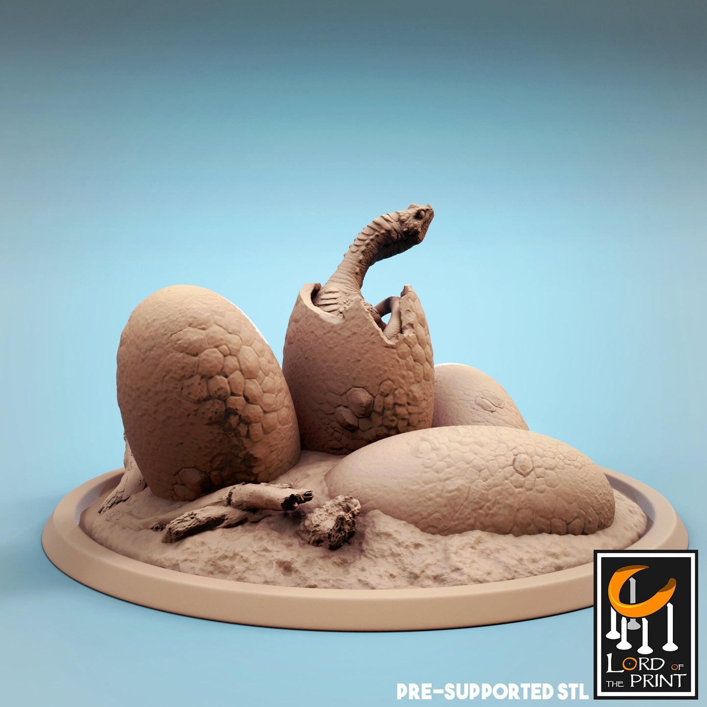 Baby Vouivre by Rescale Miniatures | Unpainted