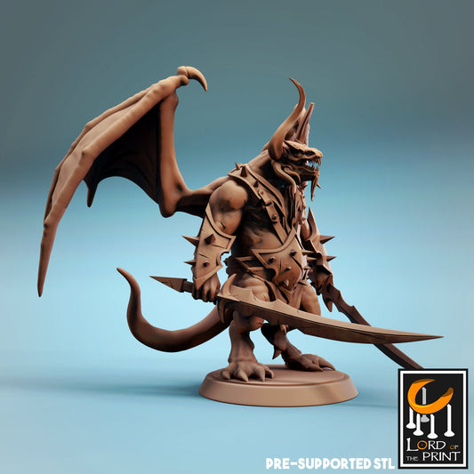 Tarhun and Kriv, Half-dragons by Rescale Miniatures | Unpainted