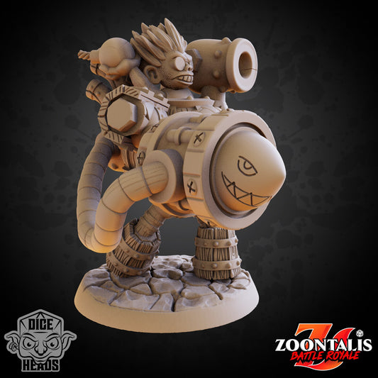 Zoontalis Boss and Terrain, April 2022 by Dice Heads | Unpainted