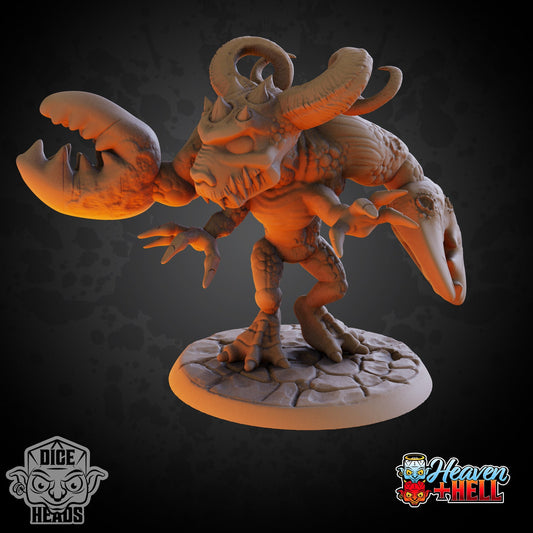 Demons by Dice Heads | Miniature | TTRPG | Unpainted