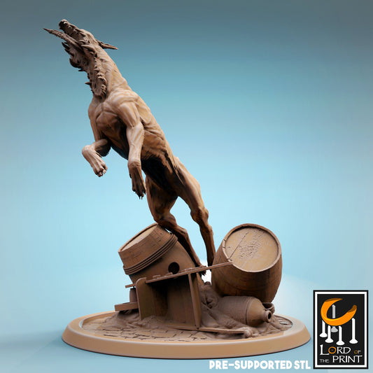 Corrupted Dogs by Rescale Miniatures | Miniature | TTRPG | Unpainted