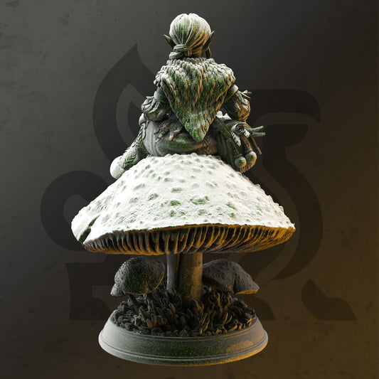 Cordelia, Druid of Spores by DM Stash | Miniature | TTRPG | Unpainted