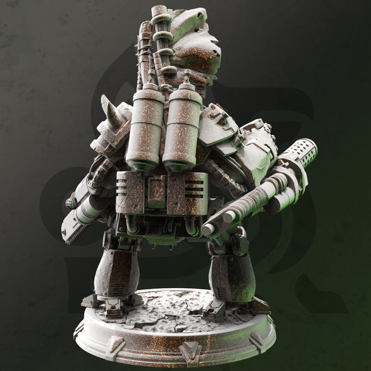 Jotun, Steampowered Mecha by DM Stash | Miniature | TTRPG | Unpainted