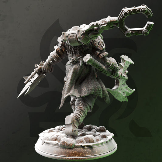 Eyrik, Battle Engineer by DM Stash | Miniature | TTRPG | Unpainted