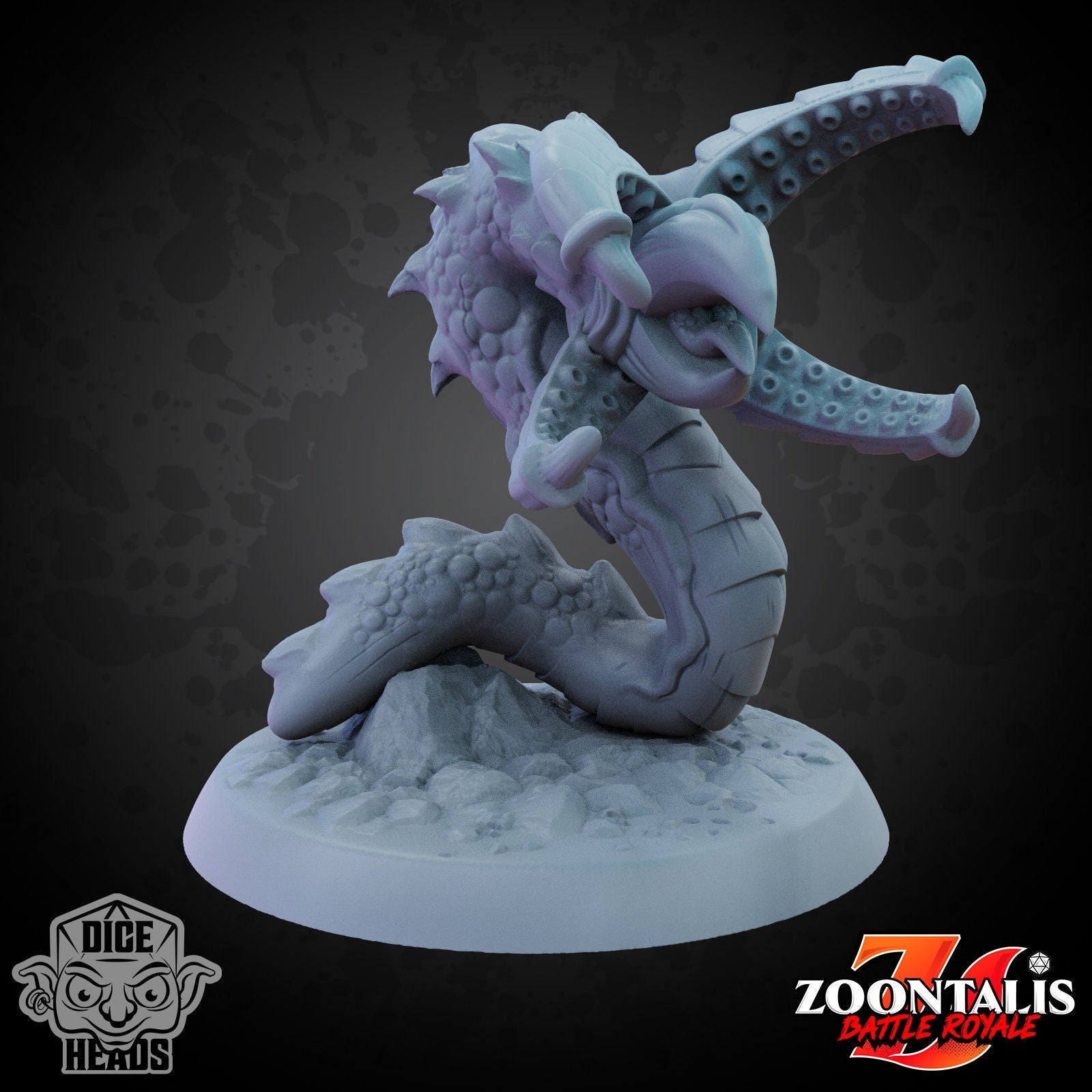 miniature monsters Underdark Monsters by Dice Heads | Miniature | TTRPG