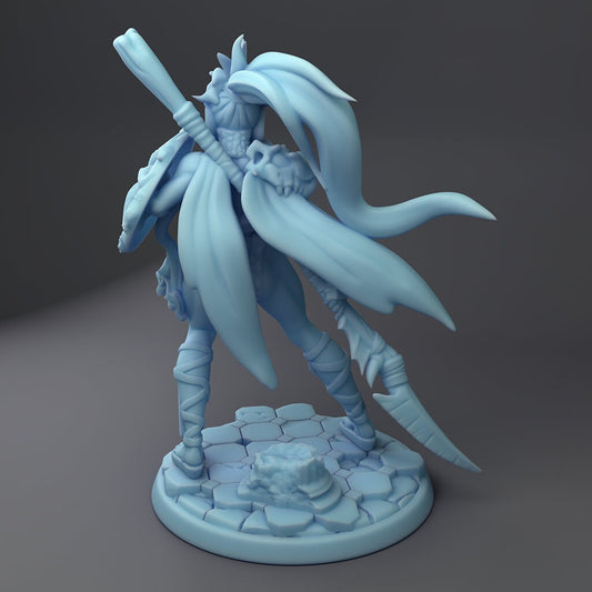 Hydra Hunter by Twin Goddess Miniatures | Unpainted