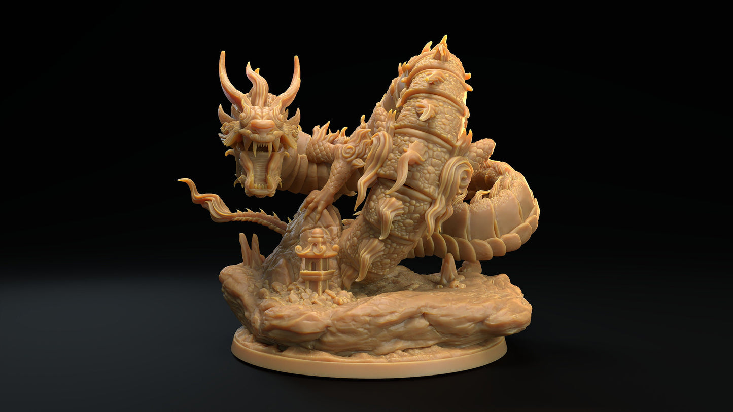 Jade Dragon by Dragon Trappers Lodge | Unpainted