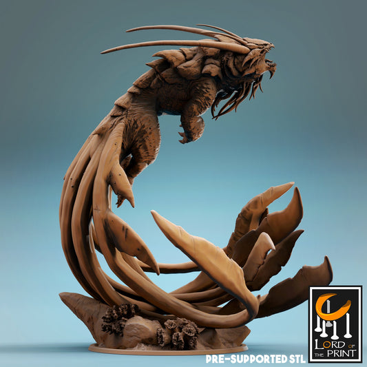 Kraken Shipbreaker by Rescale Miniatures | Miniature | TTRPG | Unpainted