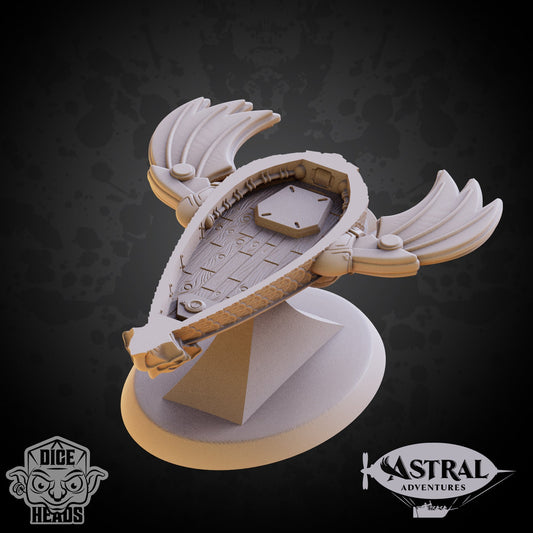 Dragon Yacht Airship by Dice Heads | Unpainted