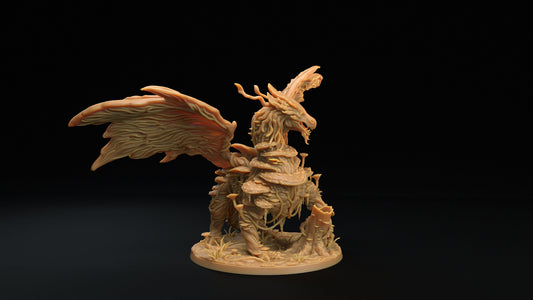 Mushroom Dragon by Dragon Trappers Lodge | Unpainted