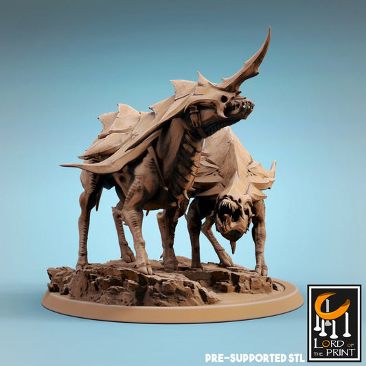 Infernum Dogs by Rescale Miniatures | Miniature | TTRPG | Unpainted