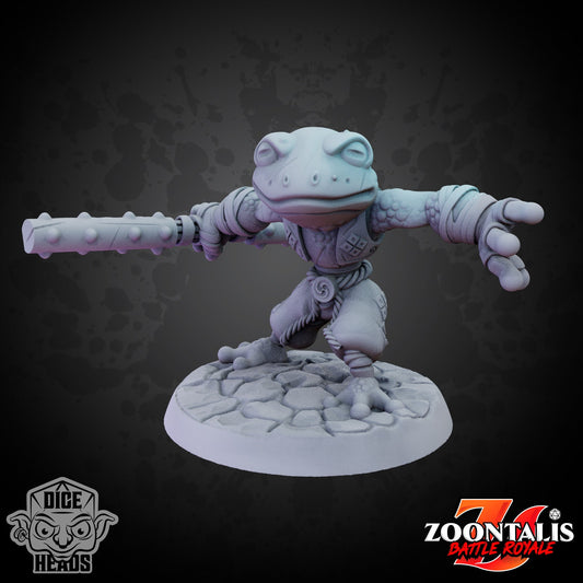 Frog Adventurers by Dice Heads | Unpainted