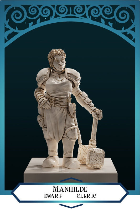Clerics by D&D is a Woman | Unpainted