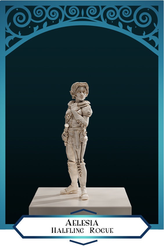 Rogues by D&D is a Woman | Unpainted