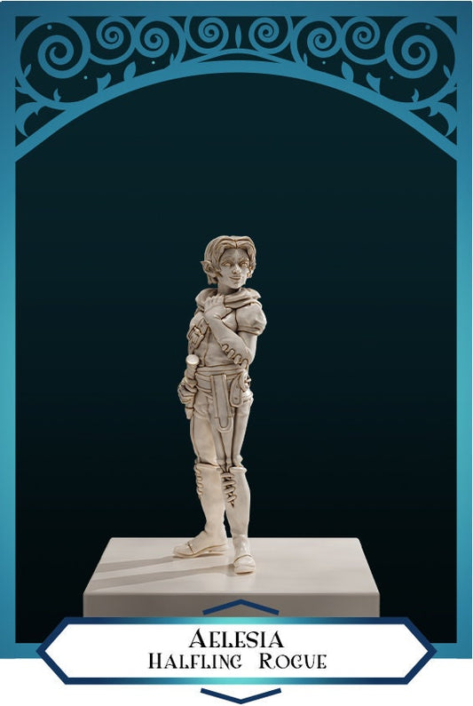 Rogues by D&D is a Woman | Unpainted