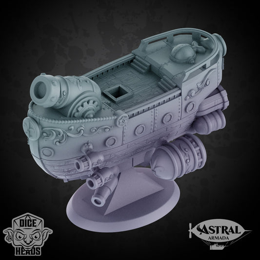 Astral Armada Mini Ships 1 by Dice Heads | Unpainted