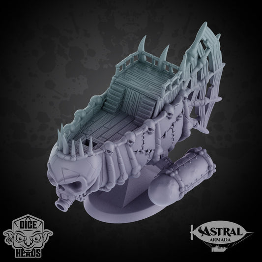 Astral Armada Mini Ships 2 by Dice Heads | Unpainted