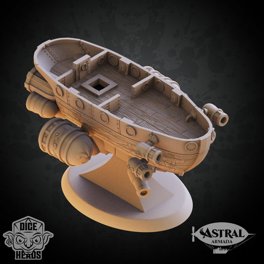 Artificer Dreadnought Airship by Dice Heads | Unpainted