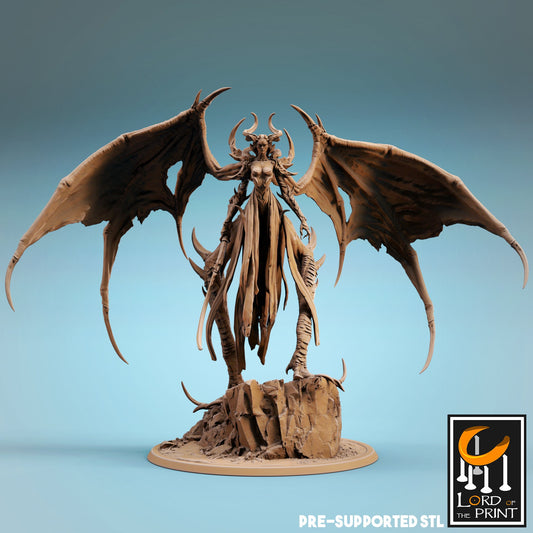 Demon Queen by Rescale Miniatures | Unpainted