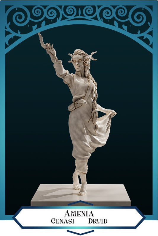Druids by D&D is a Woman | Unpainted