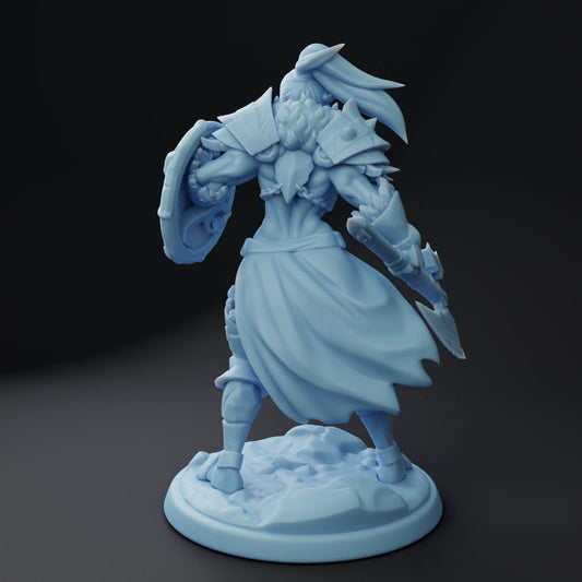 Ankh, Orc Forge Cleric by Twin Goddess Miniatures | Unpainted
