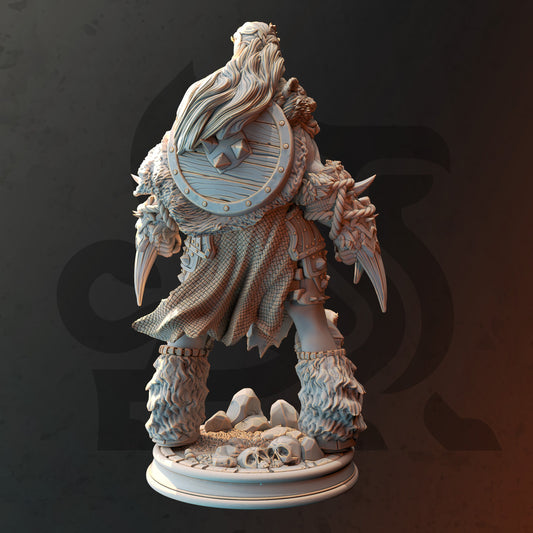 Hilda Bjornstain, Werebear by DM Stash | Unpainted