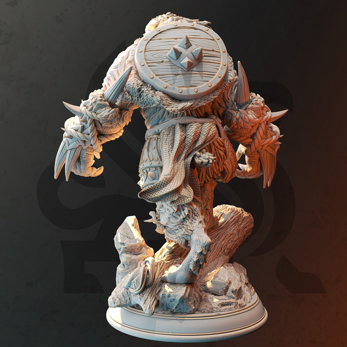 Hilda Bjornstain, Werebear by DM Stash | Unpainted
