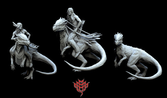 Tanto and Warhorse by Mini Monster Mayhem | Unpainted