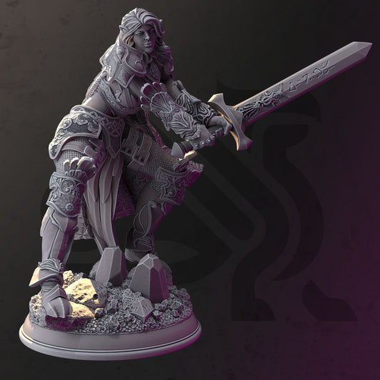 Syrinlena, Seeker of Erdrydion by DM Stash | Unpainted