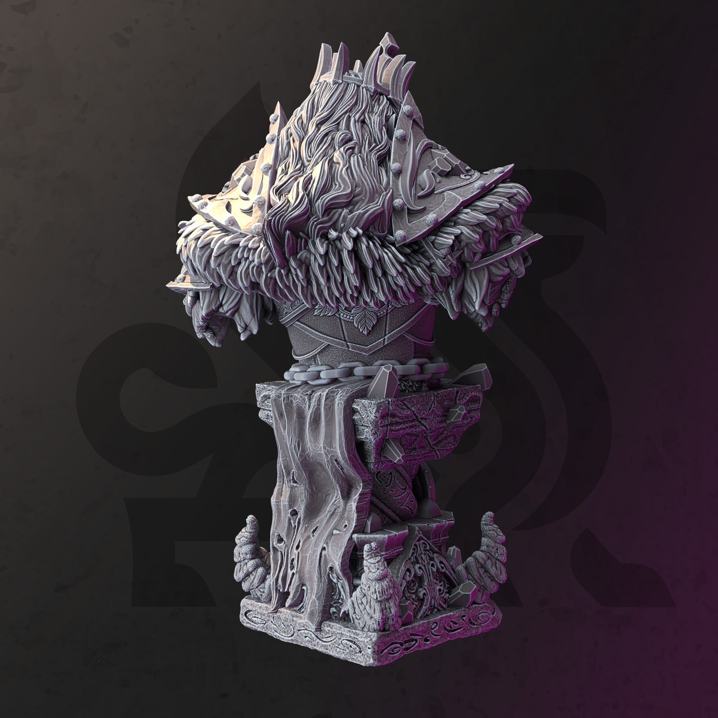 Yinsylim, Fallen Paladin by DM Stash | Unpainted