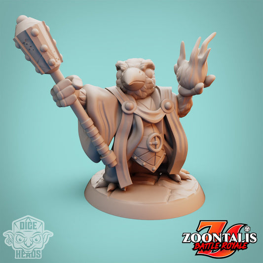 Raven Adventurers by Dice Heads | Miniature | TTRPG | Unpainted