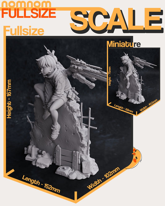 Valrie by NomNom Figures | Unpainted