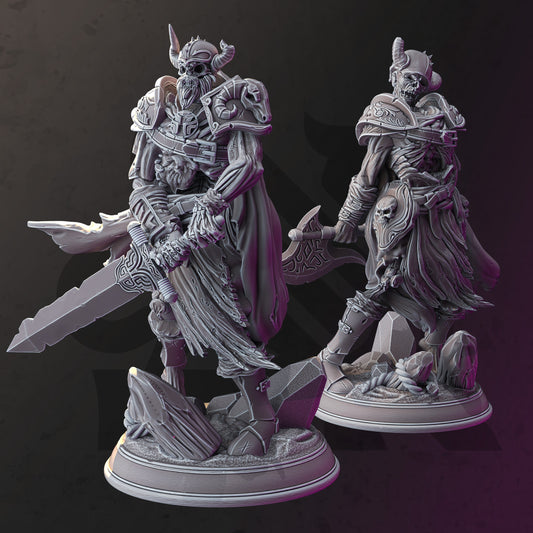 Arisen Warriors (2-pk) by DM Stash | Unpainted