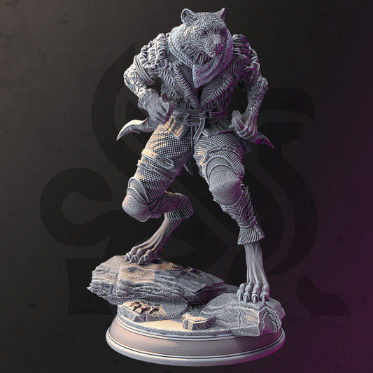 Curatio Ounc, Snow Stalker by DM Stash | Unpainted