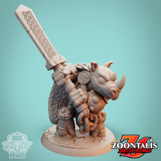 Rhino-folk Faction by Dice Heads