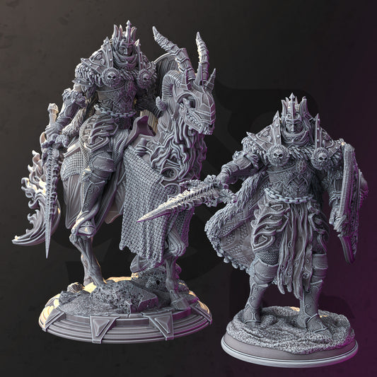 Yinsylim, Fallen Paladin by DM Stash | Unpainted