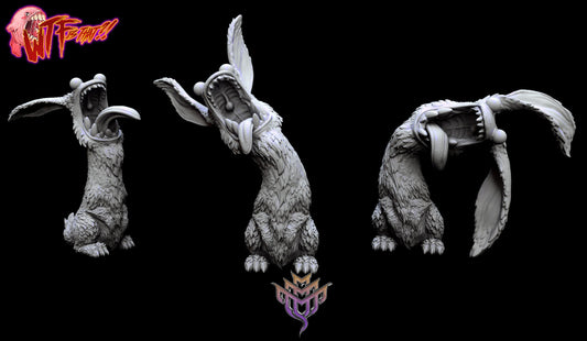 Cottontail Menaces by Mini Monster Mayhem | Unpainted
