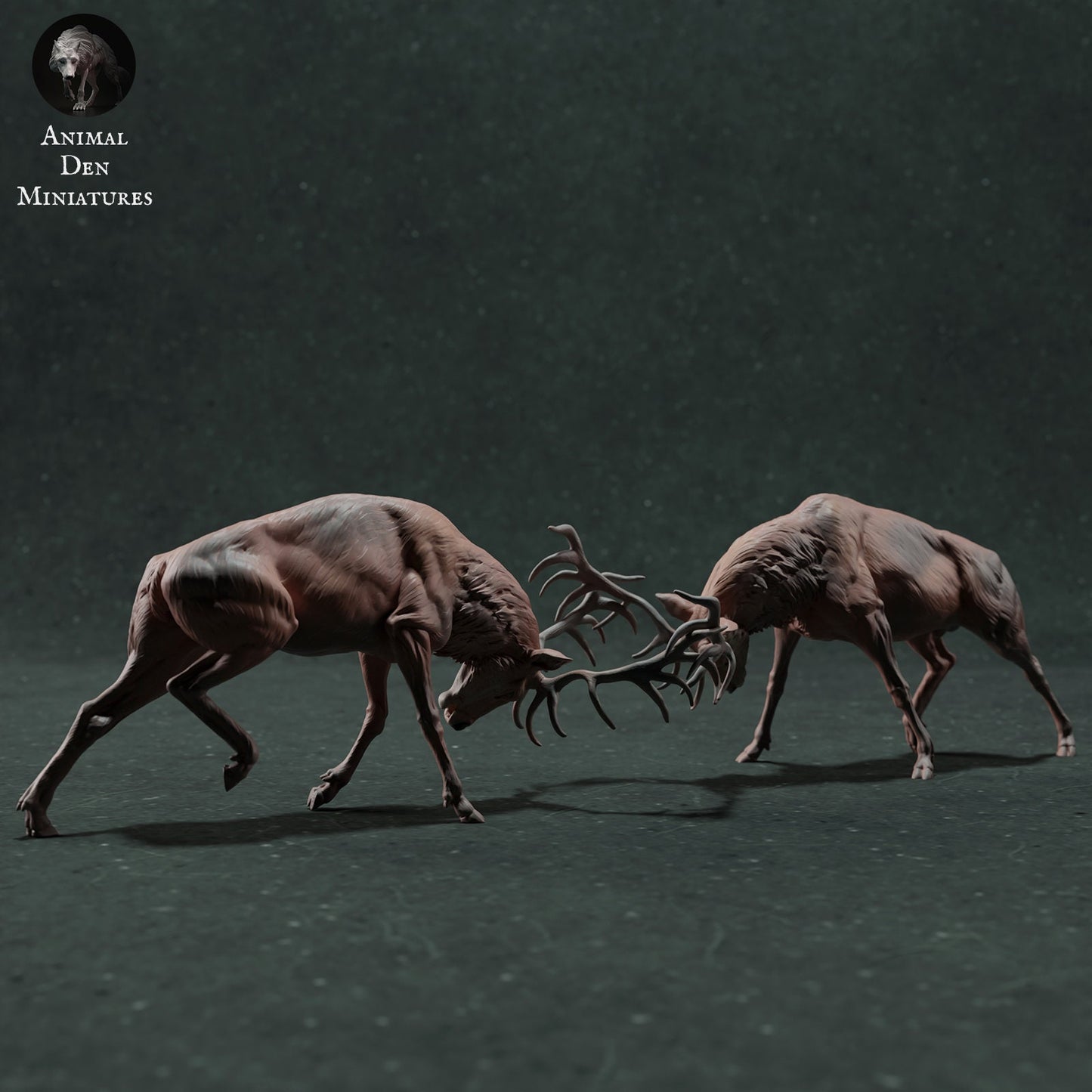 Red Deer 1:24 Scale Model by Animal Den